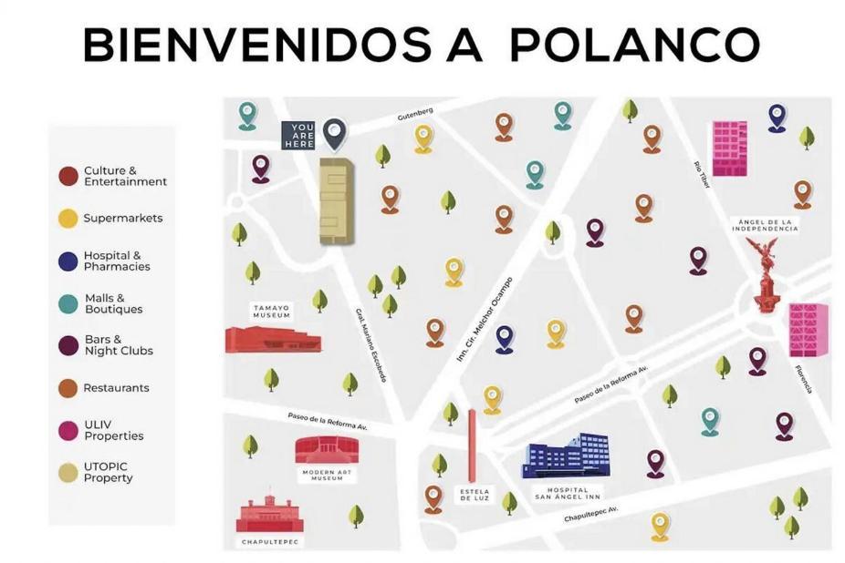 Hotel Pm Polanco Meksika Dış mekan fotoğraf
